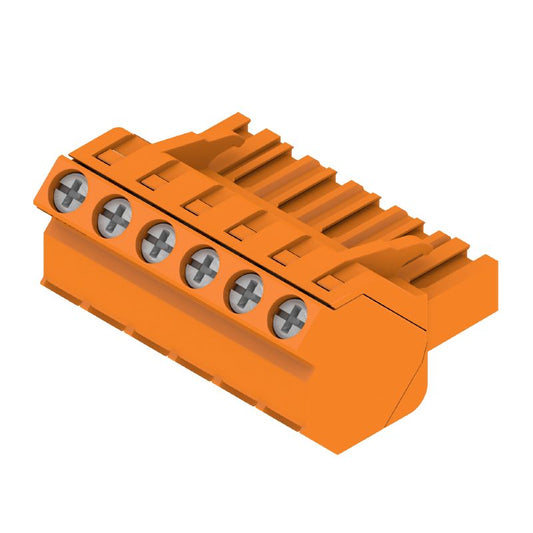 1946290000 - 6-Pole PCB Connector, 225° Angle, 4mm² Clamping Range  (Pack of 60)