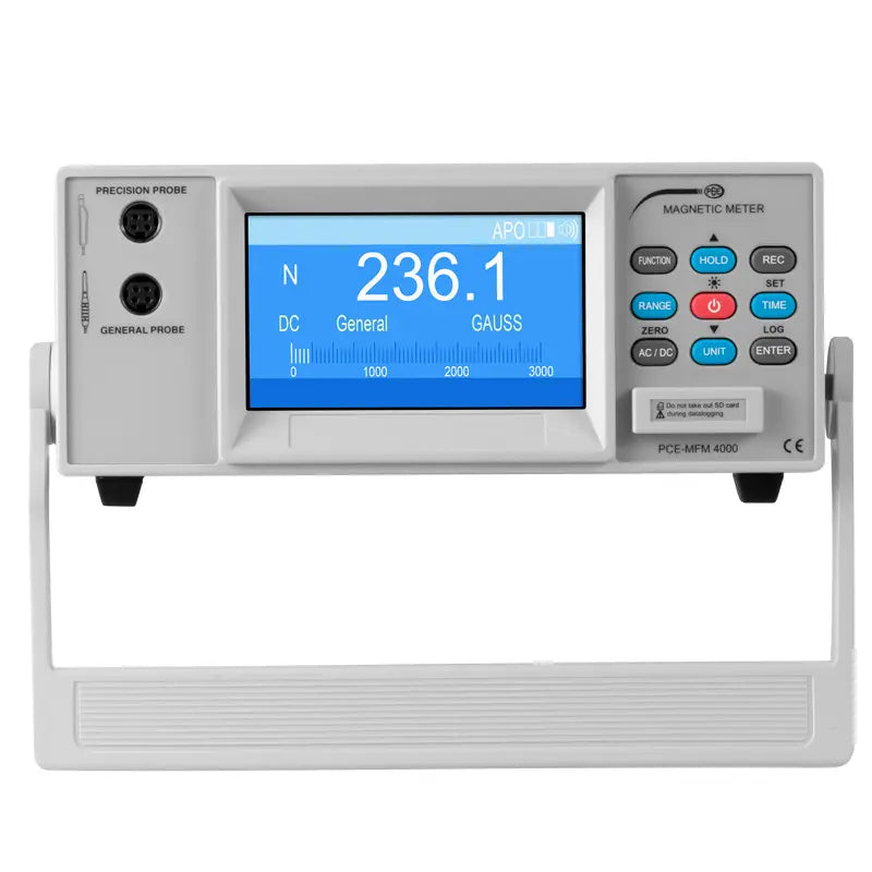 PCE-MFM 4000 - Precision Magnetometer for AC/DC Fields with LCD Display