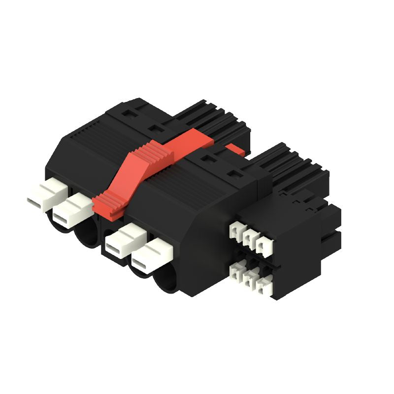 2628910000 - 7.62mm Female Connector, 4 Poles, 180° Push In Design  (Pack of 36)