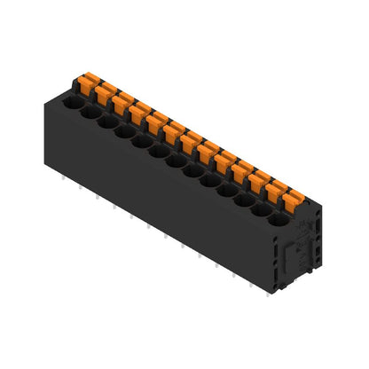 1425150000 - 5mm Pitch 13-Pole Terminal Block for PCB, Black  (Pack of 20)