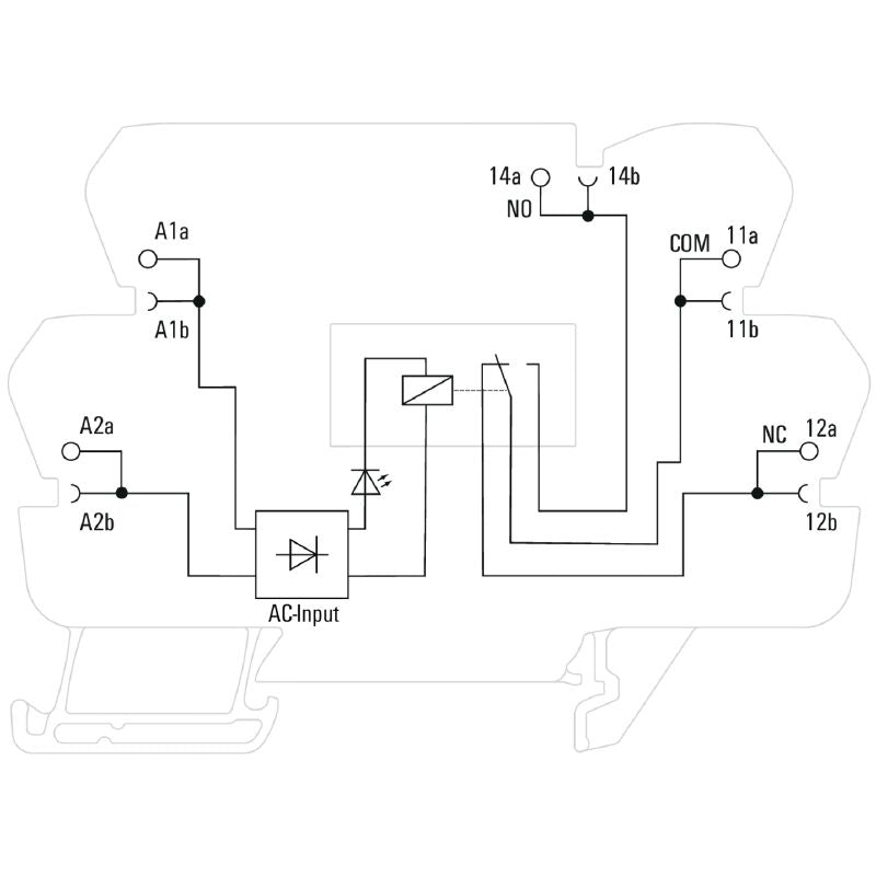 2773830000 - 230V AC Relay Module with 1 Changeover Contact  (Pack of 10)