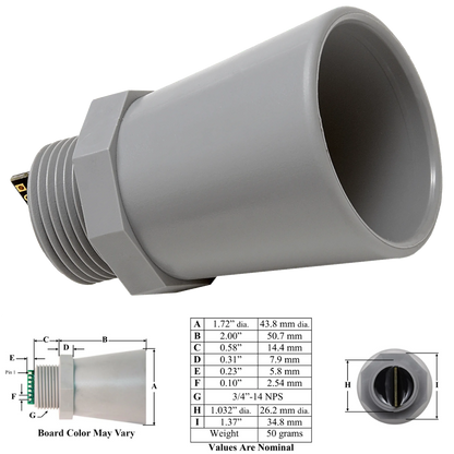 MB7580 SCXL-MaxSonar-WRT