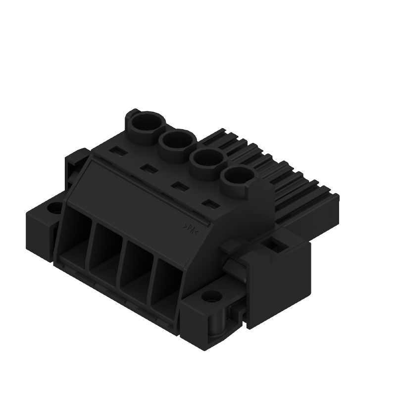 1929650000 - 4-Pole PCB Female Connector, 7.62mm Wide, 180° Configuration  (Pack of 100)