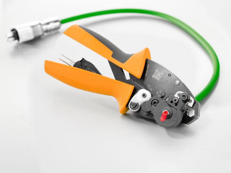 1208910000 - Efficient One-Handed Electrician's Scissors for Cables