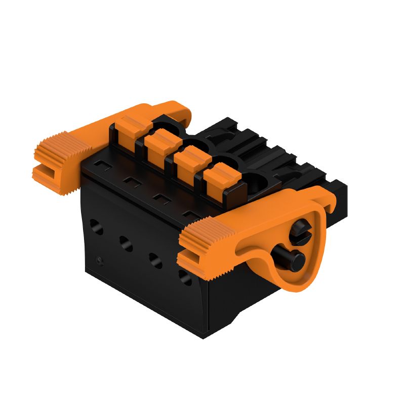 1000430001 - 5.08mm Female PCB Plug Connector with 4 Poles & 90° Angle  (Pack of 60)