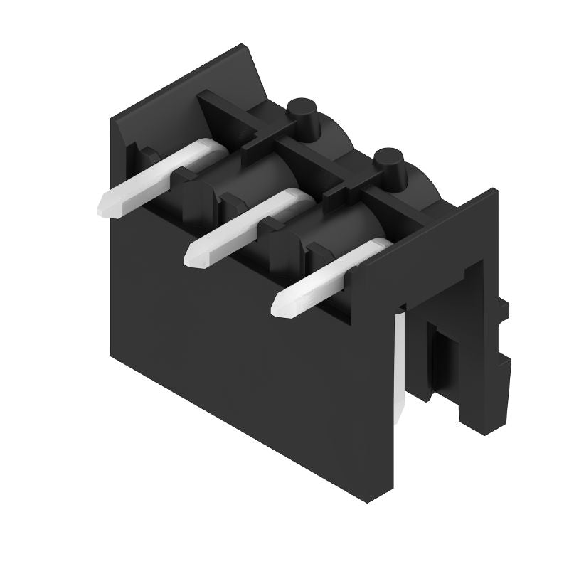 1155040000 - 5.08mm 3-Pole Male Header PCB Connector, 90° Angle  (Pack of 100)