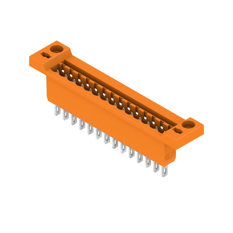 1599250000 - 14-Pole 5.08mm PCB Connector with Flat-Blade Solder Connection  (Pack of 18)