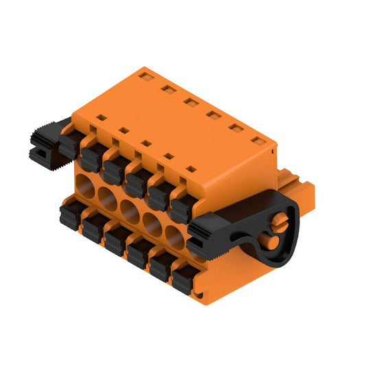 1065250000 - 6-Pole PCB Connector, 180° Angle, PUSH IN Mechanism  (Pack of 28)