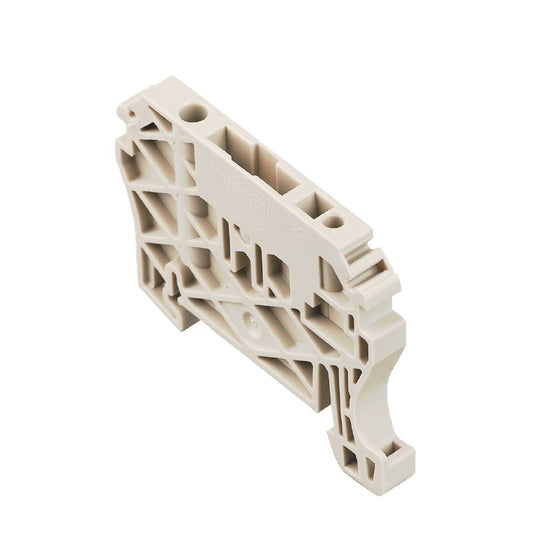 1238040000 - Grey End Bracket for TS 35 Rails, 6mm Width  (Pack of 20)