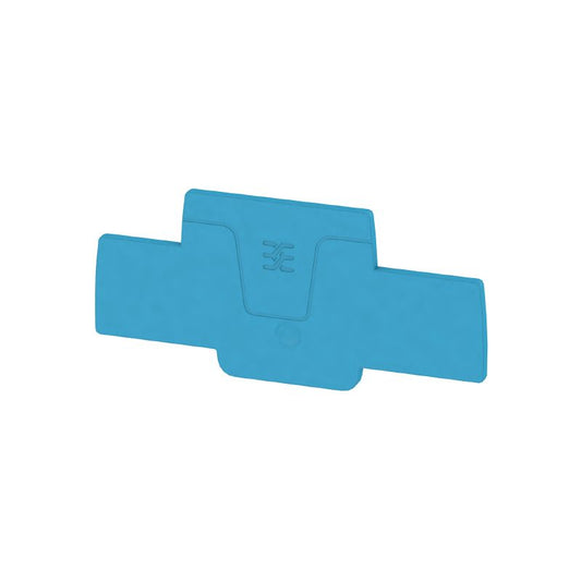 2471470000 - Blue Snap-On End Plate, 37.9mm Deep, RoHS Compliant  (Pack of 20)