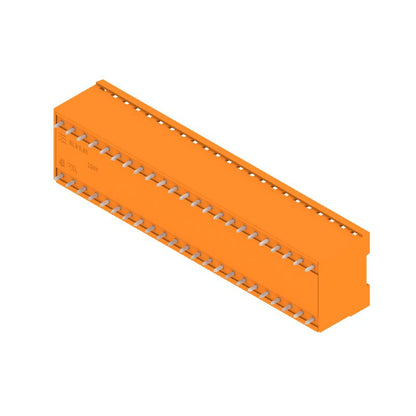 1602600000 - Orange Tinned Male PCB Connector, 46 Poles at 180° Angle  (Pack of 10)