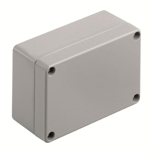 9529140000 - Aluminium Enclosure 70mm H x 100mm W x 45mm D, RAL7001  (Pack of 10)