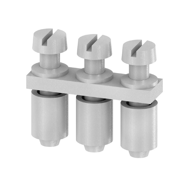0368300000 - 3-Pole Grey Cross-Connector for Terminal, 24A Rated  (Pack of 50)