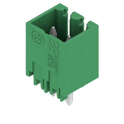 1607350000 - 3.50mm 2-Pole PCB Connector, 180° Angle, Tinned  (Pack of 100)