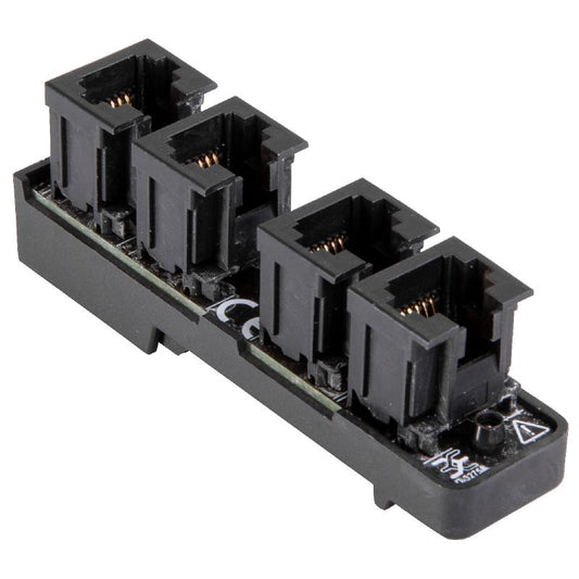 8000112157 - RS 4XRJ12 Robust Unit for Extreme Temperatures and Plug-In Use  (Pack of 10)