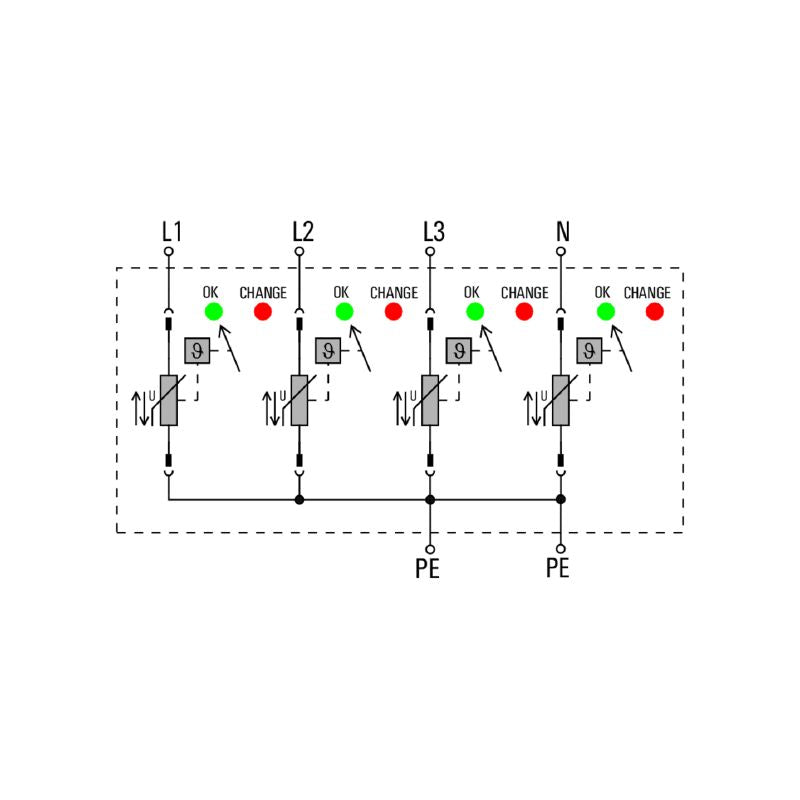 2591420000 - Surge Protection Device for Low-Voltage Applications, 85°C Max Temp