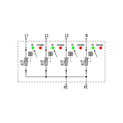 2591420000 - Surge Protection Device for Low-Voltage Applications, 85°C Max Temp