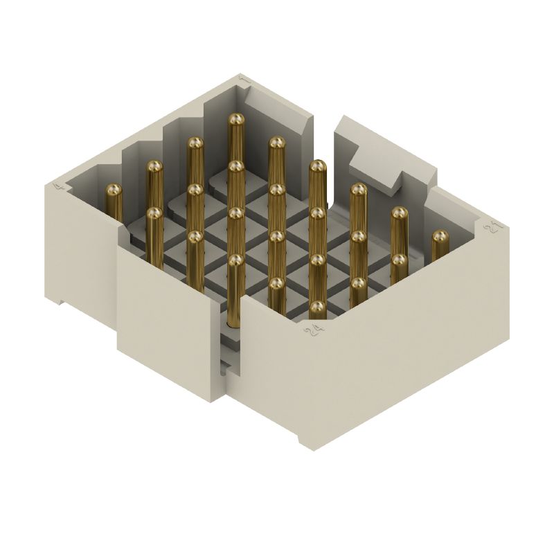 1445400000 - 24 Pole Gold-Plated PCB Connector with 5mm Pitch  (Pack of 20)