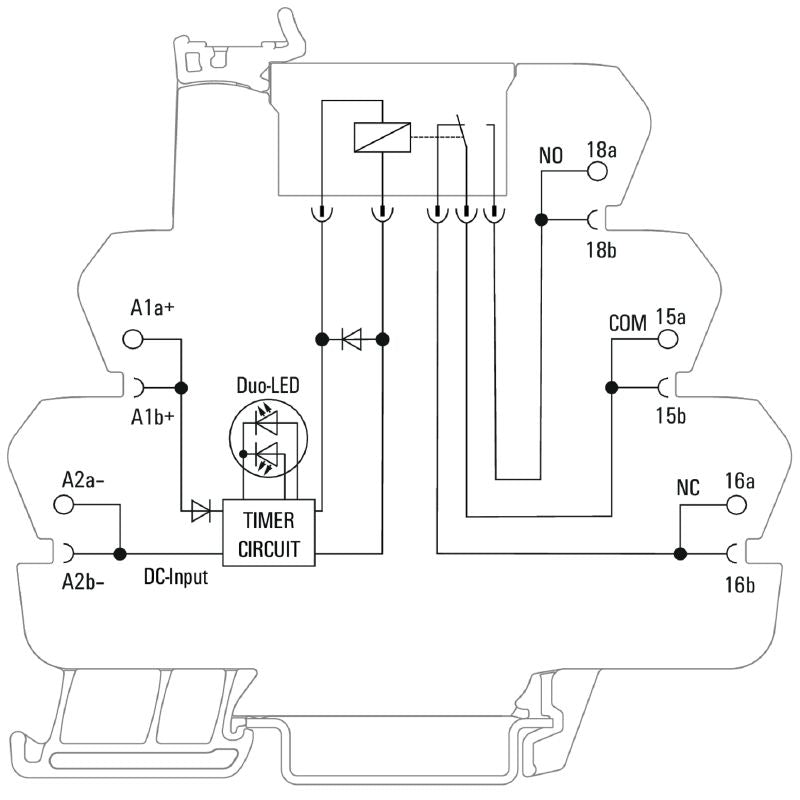 2639730000 - 24VDC Multifunction Timing Relay with 6A Capacity  (Pack of 10)