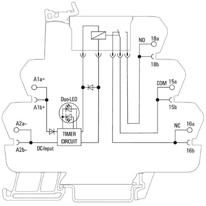 2639730000 - 24VDC Multifunction Timing Relay with 6A Capacity  (Pack of 10)