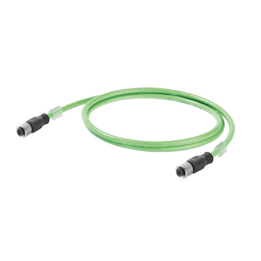 1537270200 - 20m M12 D-code System Cable, IP67, PVC Insulated