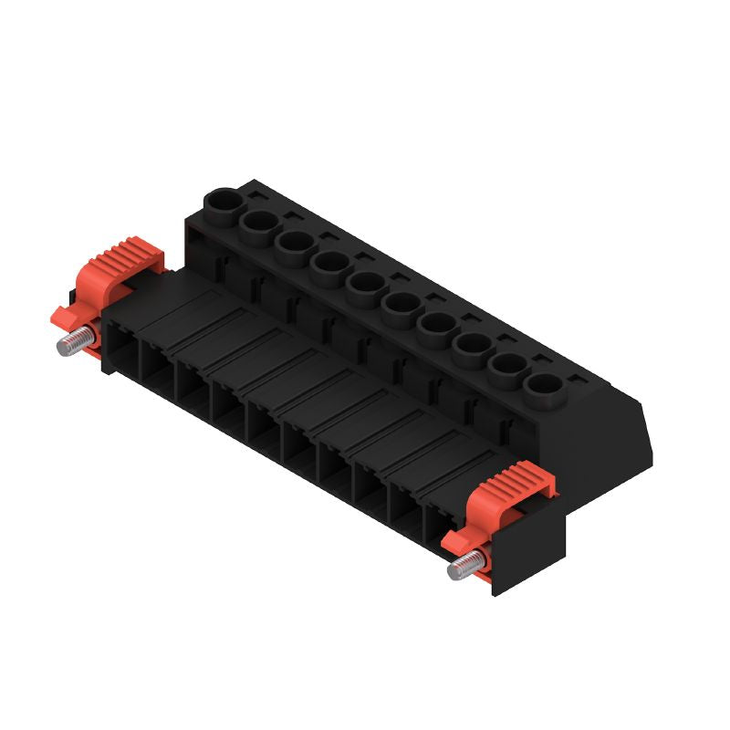 1951080000 - 10-Pole 180° Male PCB Connector, 6mm² Capacity  (Pack of 50)