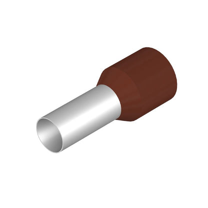 0317000000 - Brown Wire-end Ferrule, RoHS Compliant, 18mm & 16mm  (Pack of 50)