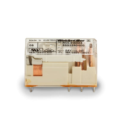 8693260000 - 24V DC Relay with CO Contact, 16A Current Rated  (Pack of 20)