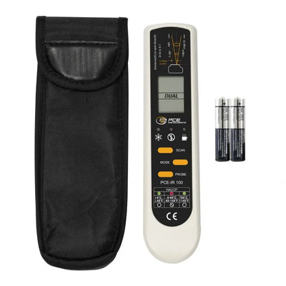 PCE-IR 100 - Infrared & Probe Thermometer with ISO Calibration Certificate