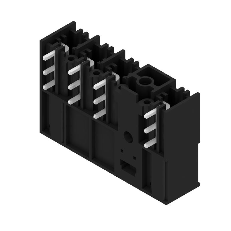 2630150000 - 10.16mm 4-Pole Black PCB Connector with 90-Degree Elbow  (Pack of 36)