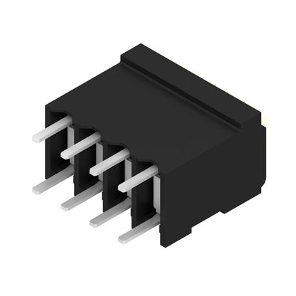 1825660000 - Black 3.5mm Pitch PCB Terminal, 4 Poles at 180°  (Pack of 37)
