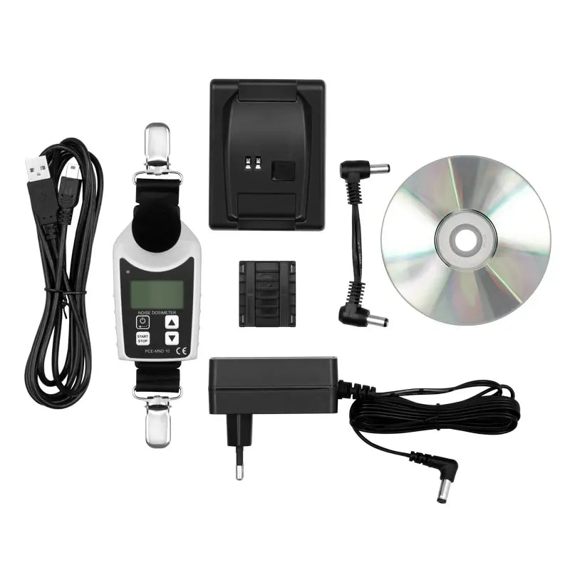 PCE-MND 10 - IEC Compliant 70-140 dB Noise Dose Meter with 15+ Hour Battery