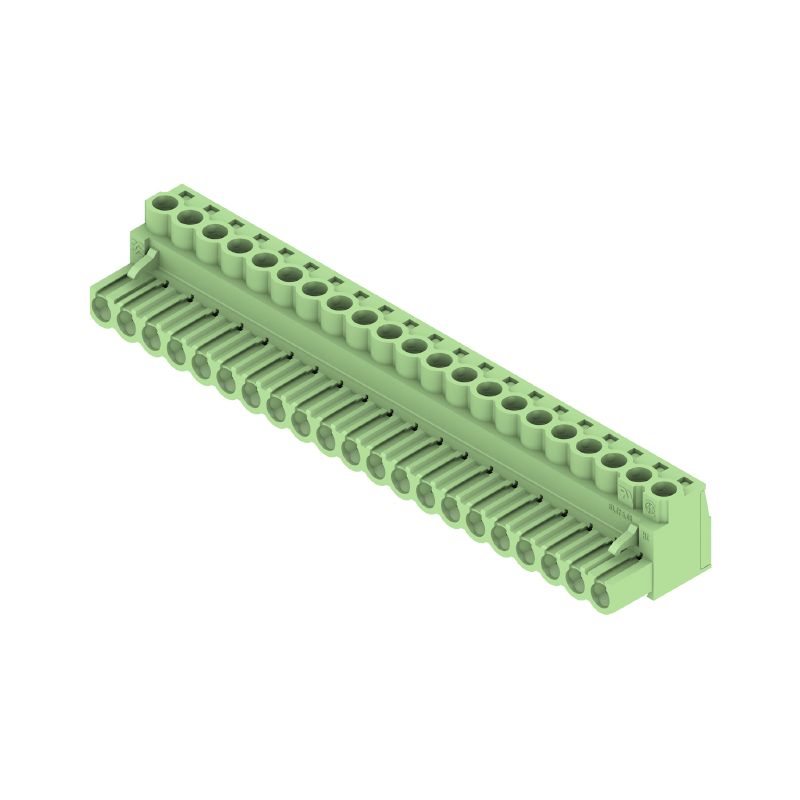 2018090000 - 5.08mm 21-Pole RoHS Female Connector, 180° Angle  (Pack of 12)