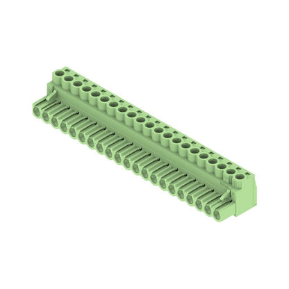 2018090000 - 5.08mm 21-Pole RoHS Female Connector, 180° Angle  (Pack of 12)