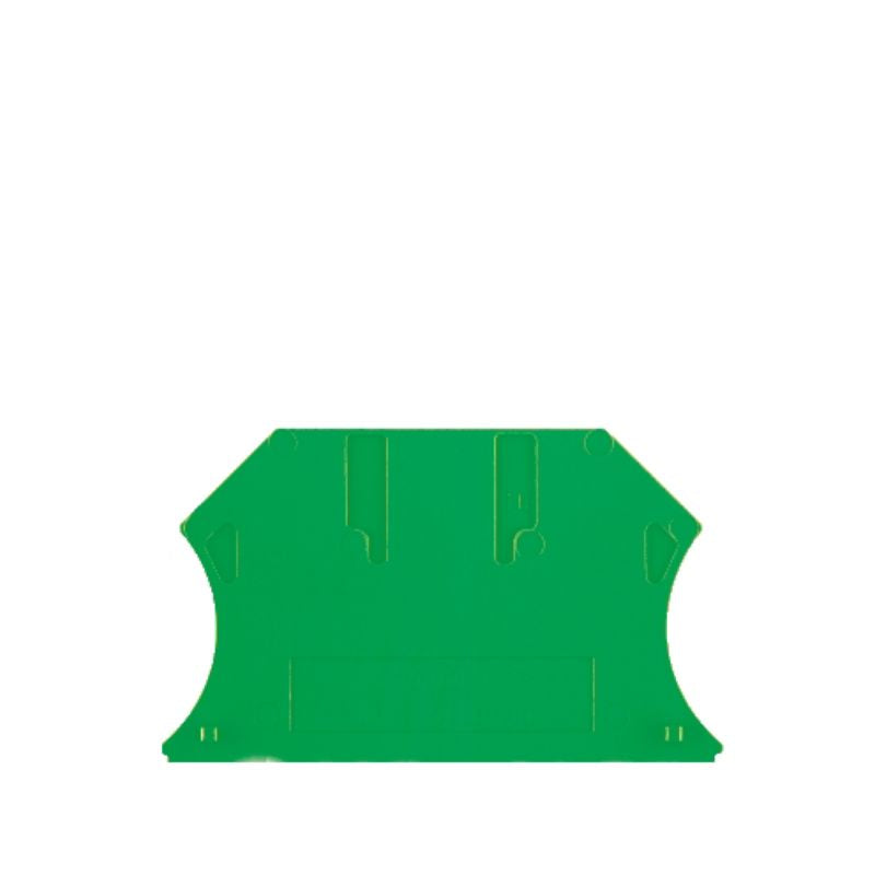 1072200000 - Green Terminal End Plate 56mm, V-0 Rated, Wemid Material  (Pack of 50)