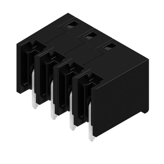 8000072506 - 5mm 4-Pole Male PCB Connector, 270° Angle, 25 Pack  (Pack of 25)