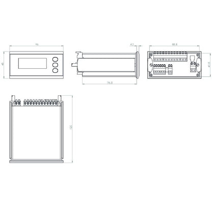 2920000000 - 4-20 mA Loop-Powered LCD Display, HART Compatible