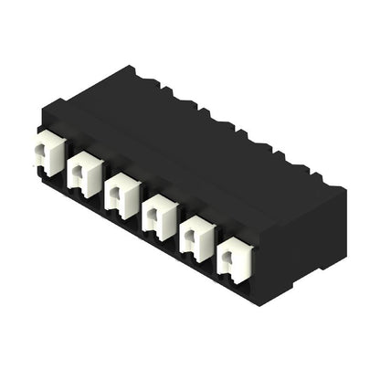 1473810000 - 5mm Black Circuit Board Terminals, 6 Poles, Push-In Connection  (Pack of 320)