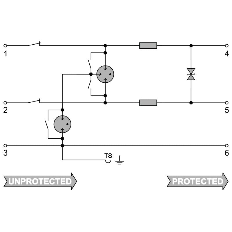 1064300000 - Compact 6.2mm Surge Protection Module for 12V DC Circuits  (Pack of 10)