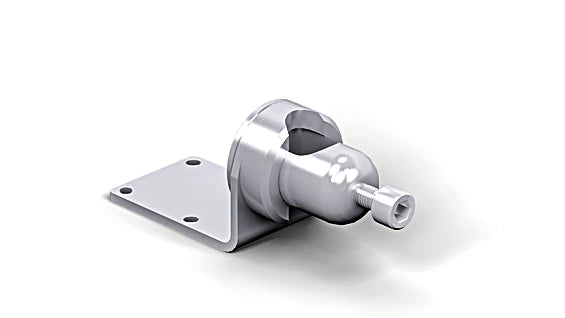 ZB6Z001 - 360° Adjustable Mount for Wenglor Sensors, 49 × 29 × 29 mm