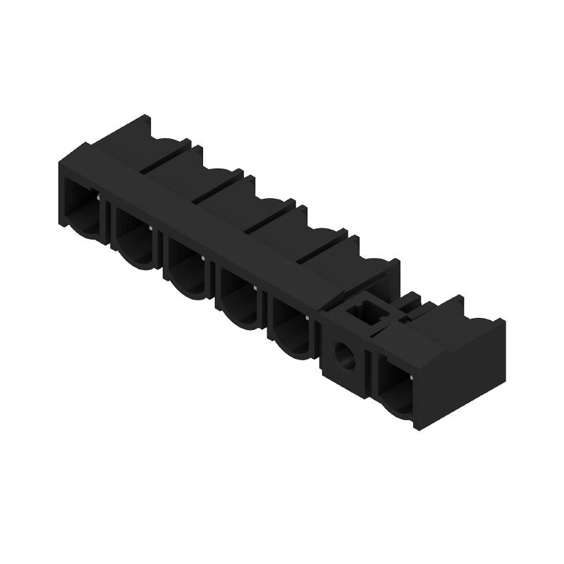 2087400000 - 6-Pole 90° PCB Male Connector, Black Finish, RoHS Approved  (Pack of 30)