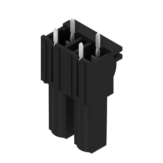 1122070000 - 7.62mm Female PCB Connector, 2 Poles, THT Solder, Black  (Pack of 126)