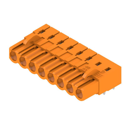 1623000000 - 5.08mm Female Header Connector with 90° Angle, 8 Poles  (Pack of 42)