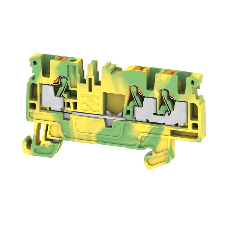 1521670000 - Green/Yellow PE Terminal, Compact Design, 2.5 mm² Capacity  (Pack of 50)