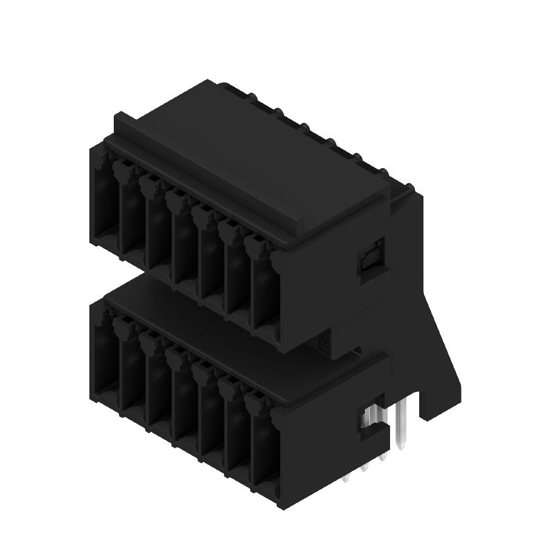 1357850000 - 28-Pole 3.50mm PCB Male Header, 90° Angle, Tinned Pins  (Pack of 20)