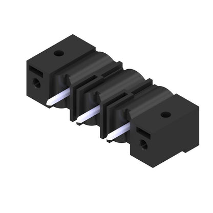 1140880000 - 7.62mm Black PCB Connector with 3 Poles and 180° Elbow  (Pack of 54)