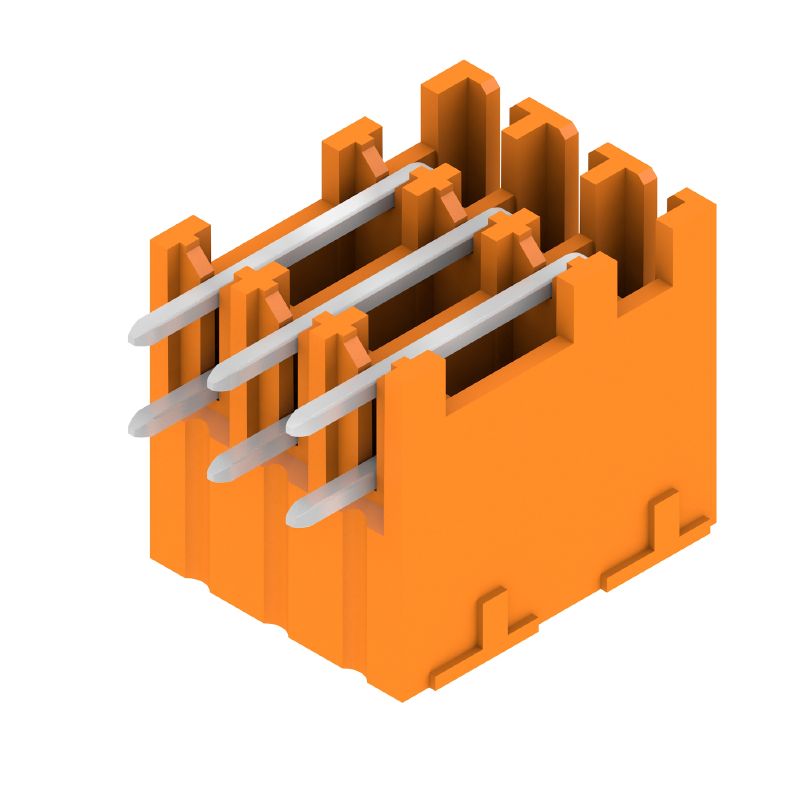 1040420000 - 3.81mm 6-Pole PCB Plug Connector, Male Header, ROHS Compliant  (Pack of 50)