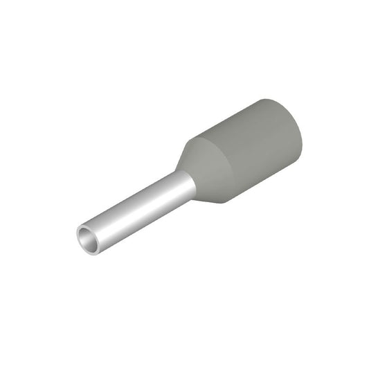 9019030000 - Grey 0.75mm² Wire-end Ferrule with Plastic Collar  (Pack of 500)
