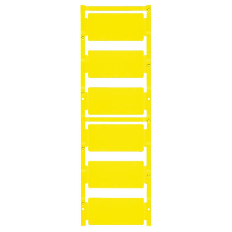 1009320000 - Yellow 30x60 mm ClipCard Holder for Device Markers  (Pack of 30)