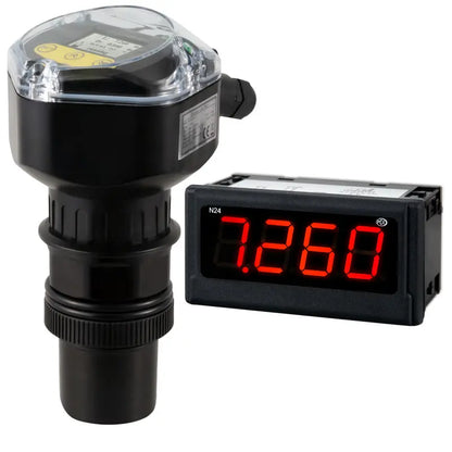 PCE-ULM-10-N24S - 10m Level Indicator with 4-Digit Display & 4-20 mA Output